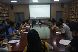 人文学院组织召开团支部工作例会