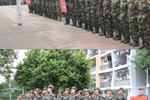 人文学院开展2023年军训慰问及新生爱国主义教育活动