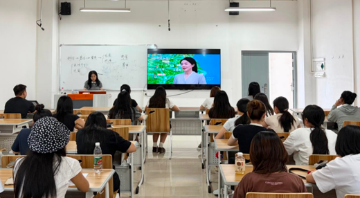 人文学院组织开展“运河里的中国”思政大课学习活动
